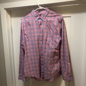 Summerweight Slim Fit Gingham Sport Shirt